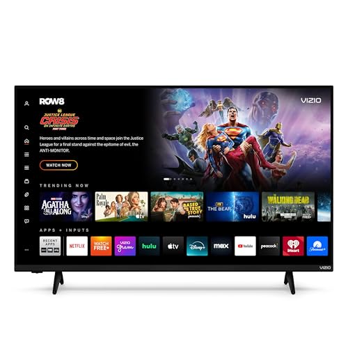 VIZIO 43-inch Quantum 4K QLED HDR Smart TV w/Dolby Vision HDR, 120fps @1080p PC Gaming, WiFi 6, Bluetooth Headphone Capable, Apple AirPlay, Google Cast Built-in (VQD43M-0801, New) - Imagem 3