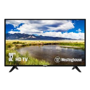 Westinghouse 32 Inch TV, 720p HD LED Small Flat Screen Non-Smart Television with HDMI, USB, VGA, & V-Chip Parental Controls, Monitor for Home, Kitchen, RV Camper, or Office